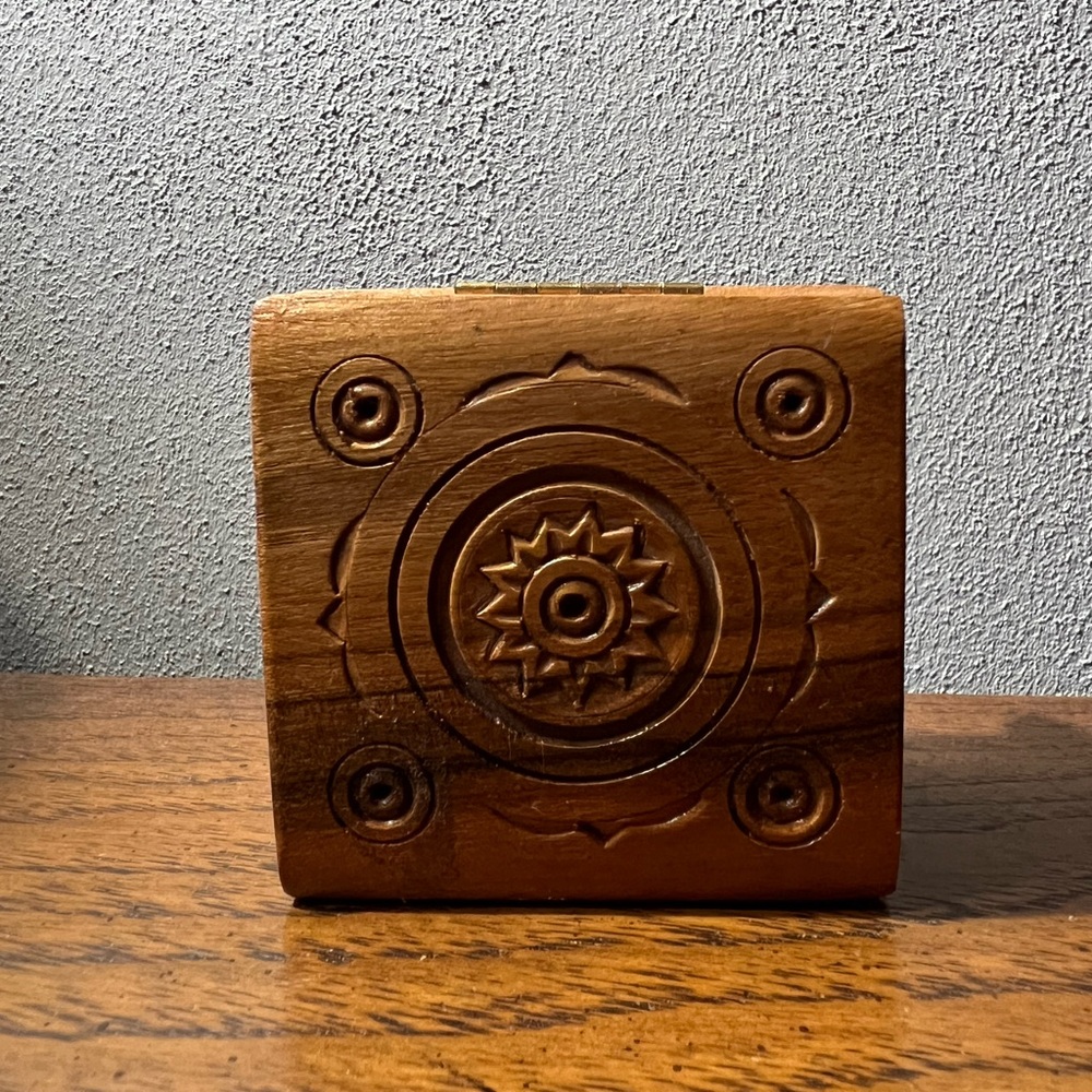 Handcrafted Wooden Decorative Box